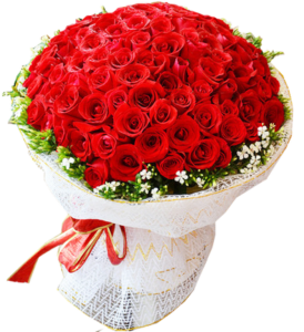 ช่อดอกกุหลาบแดง 150 ดอก จากร้าน Fruit n Flora